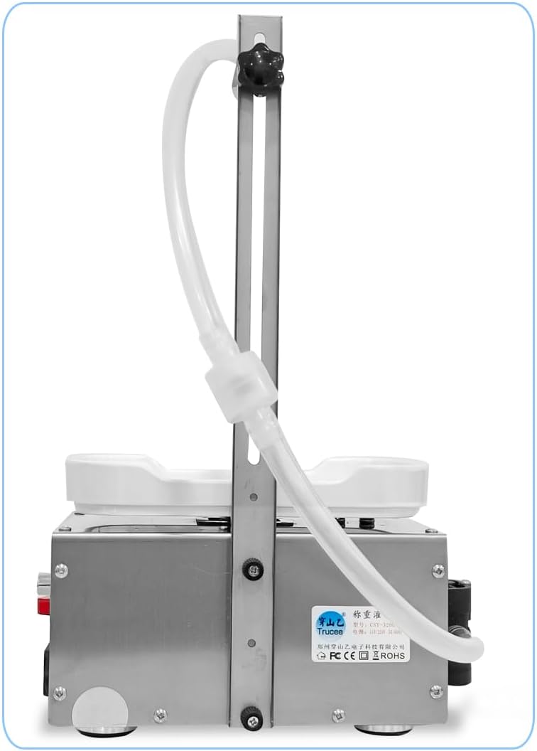 CSY-3200 Weighing Diaphragm Pump Filling Machine Electronic Scale Liquid Filler Oil Water Drink Wine Juice 10ml-3000ml