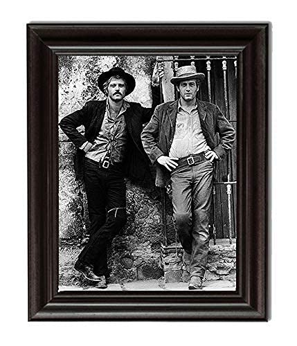 Butch Cassidy & Sundance Kid- Movie Wall Art Print, Western Movies Ideal Wall Decor for Home Decor, Office Decor, Garage Decor & Man Cave Decor.