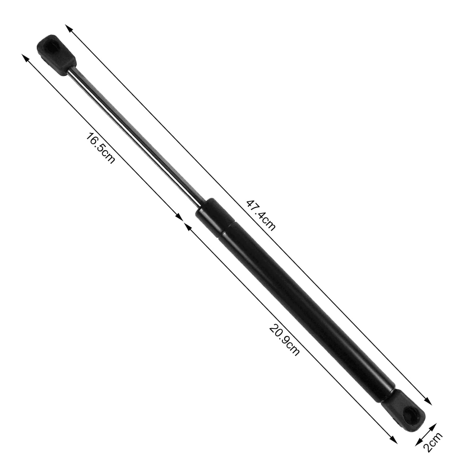 AUTOXBERT 2 puntales de capó delantero para elevación, soportes de elevación de resortes de gas de repuesto para Nissan Frontier Navara D40