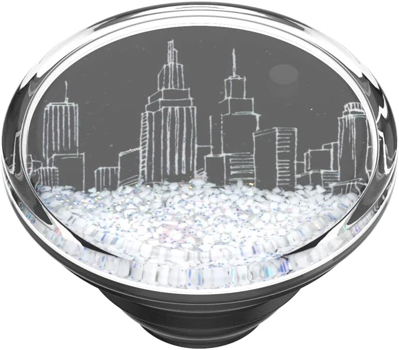 PopSockets Agarre para teléfono con soporte expansible, Tidepool – City Scape