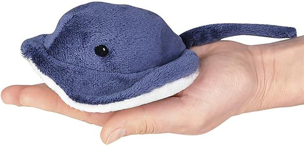 The Dreidel Company Gorro de zoológico, suave y acogedor animal de zoológico con ojos de plástico duro, juguete para niños, 5 pulgadas (gorro de