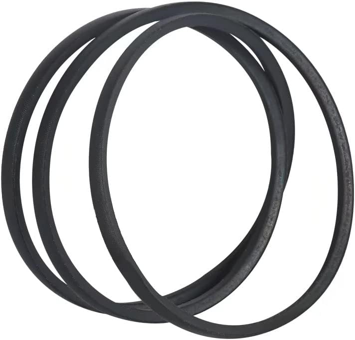 YMCONE Correa de transmisión de tractor para cortacésped de 12″ X 100 14″ Reemplazo para Husqvarna 532197253 592855001, Ariens 21546422 21547025