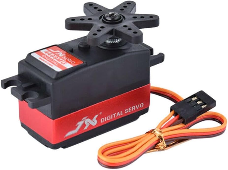 WANSUPYIN New 18 110 RC Car High Voltage Torque PDI-4409MG 25T Metal Gear Digital Servo Set with Arm DIY Parts