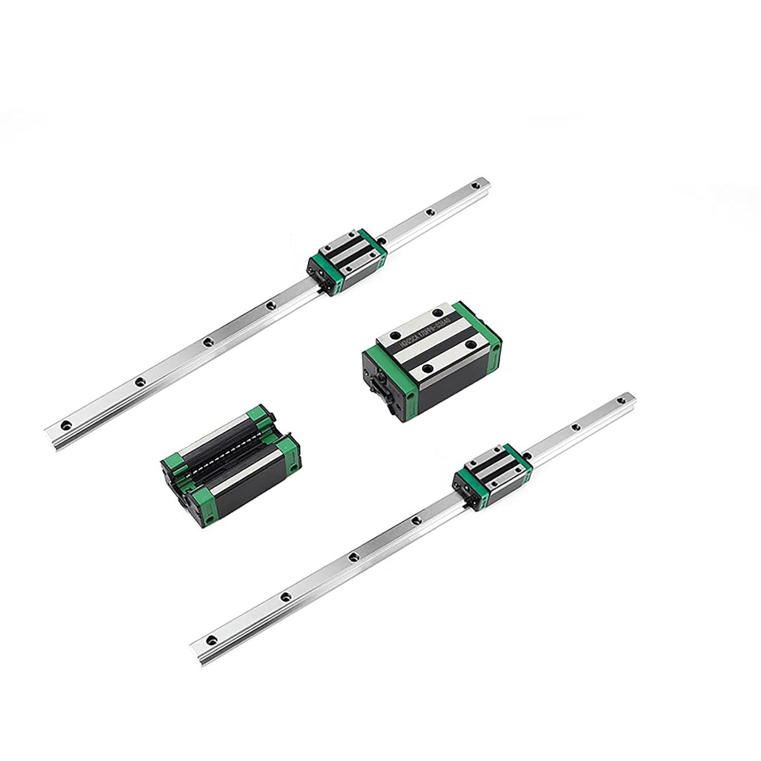 Bopaodao – Kit CNC de tornillo de bola SFU RM2005 + riel guía deslizante lineal cuadrado de 18.898in, con tuerca de tornillo de bola + soportes