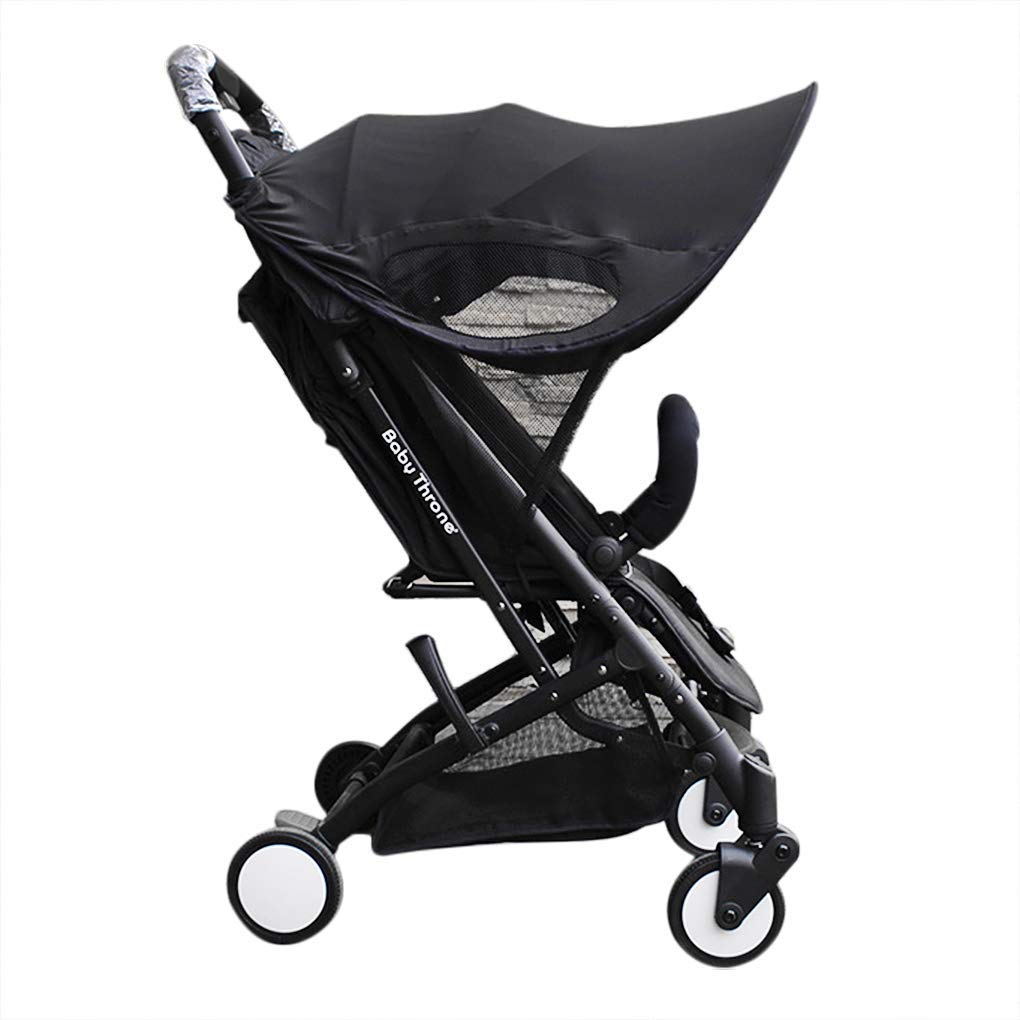 Parasol universal para cochecito de bebé, sombra de lluvia, opaca, protección solar anti-UV, parasol para cochecitos, asiento de automóvil,