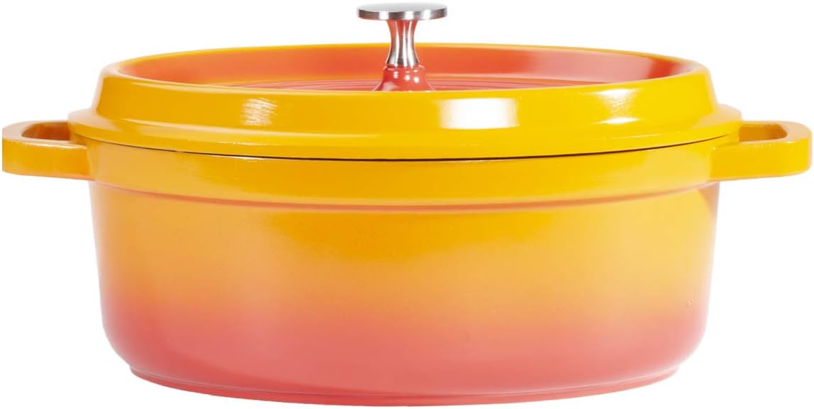 Heiss – Horno holandés ligero de aluminio fundido