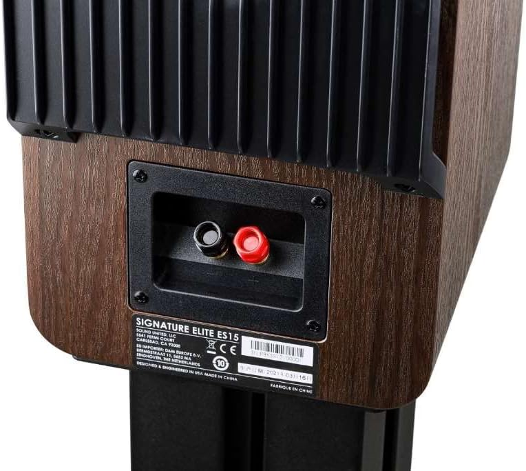 Polk Signature Elite ES15 – Altavoz de estantería, audio de alta resolución, compatible cDolby Atmos y DTSX, tweeter de 1 pulg y woofer de 5.25