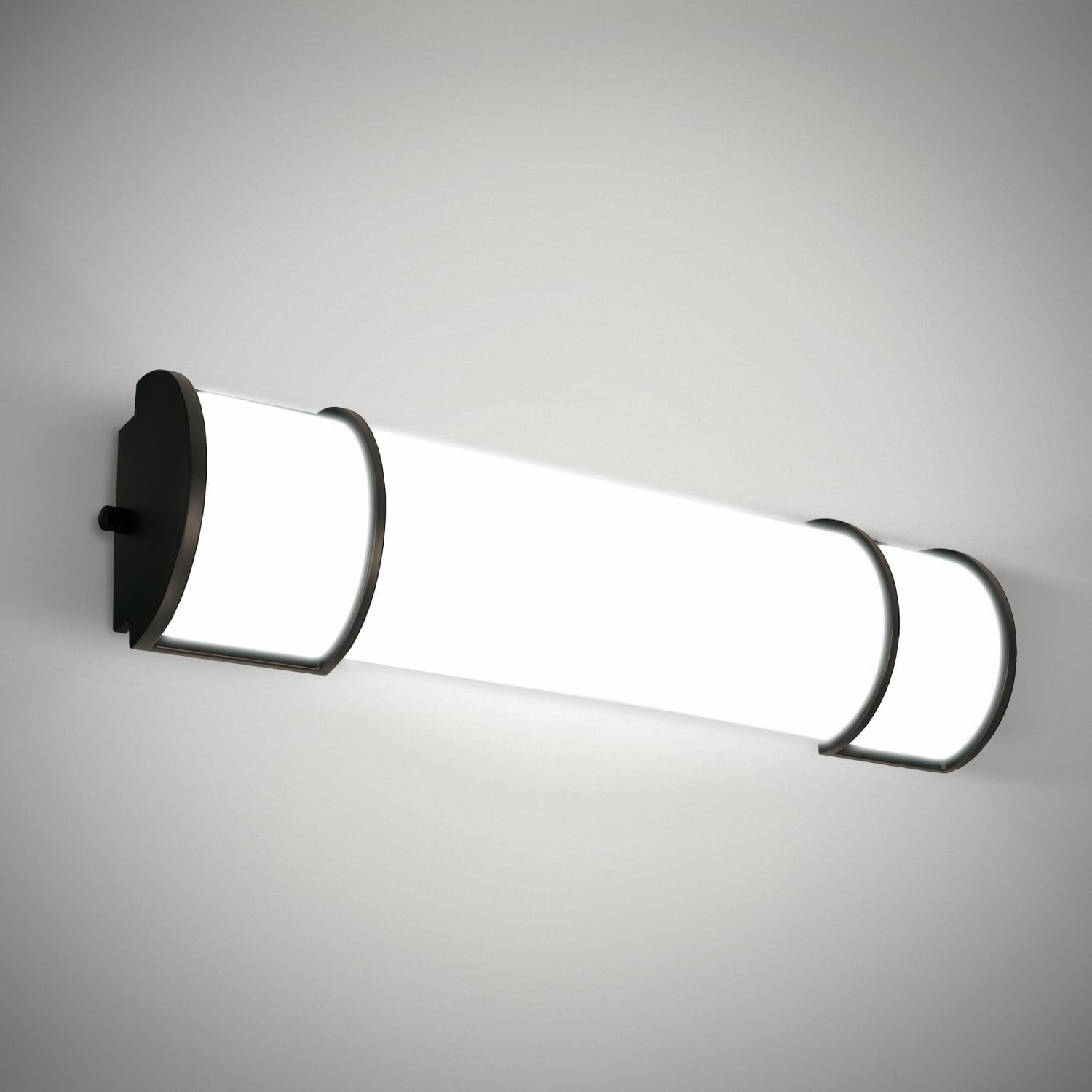 ASD Iluminación LED de 24 pulgadas de montaje empotrado  Interruptor de 25 W, 120 V, 1950 lm, 3000 K4000 K5000 K, regulable, no parpadea, Energy