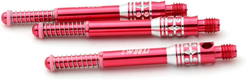CUESOUL TERO AK7 Aluminum Dart Shafts SML Built-in Spring Telescopic for Steel Tip Darts and Soft Tip Darts,Set of 3 pcs