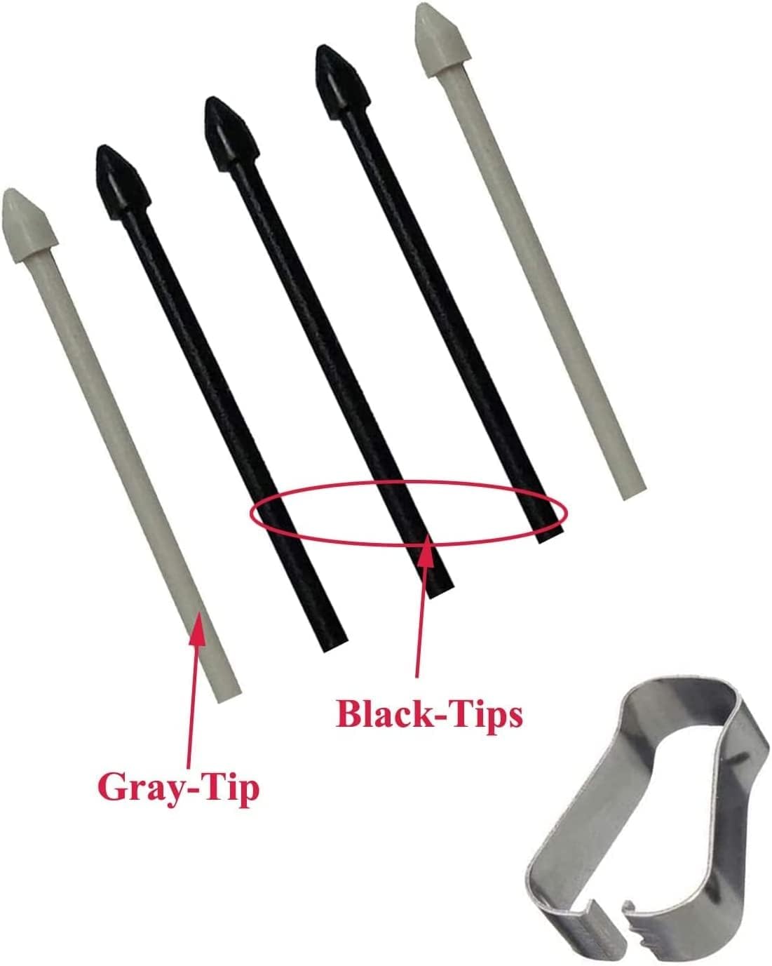 S23 Ultra Touch Stylus S – Puntas de repuesto para Samsung Galaxy S23 Ultra S918 de 6.8 pulgadas 2023, con pinzas de extracción (S23 Ultra Tips2