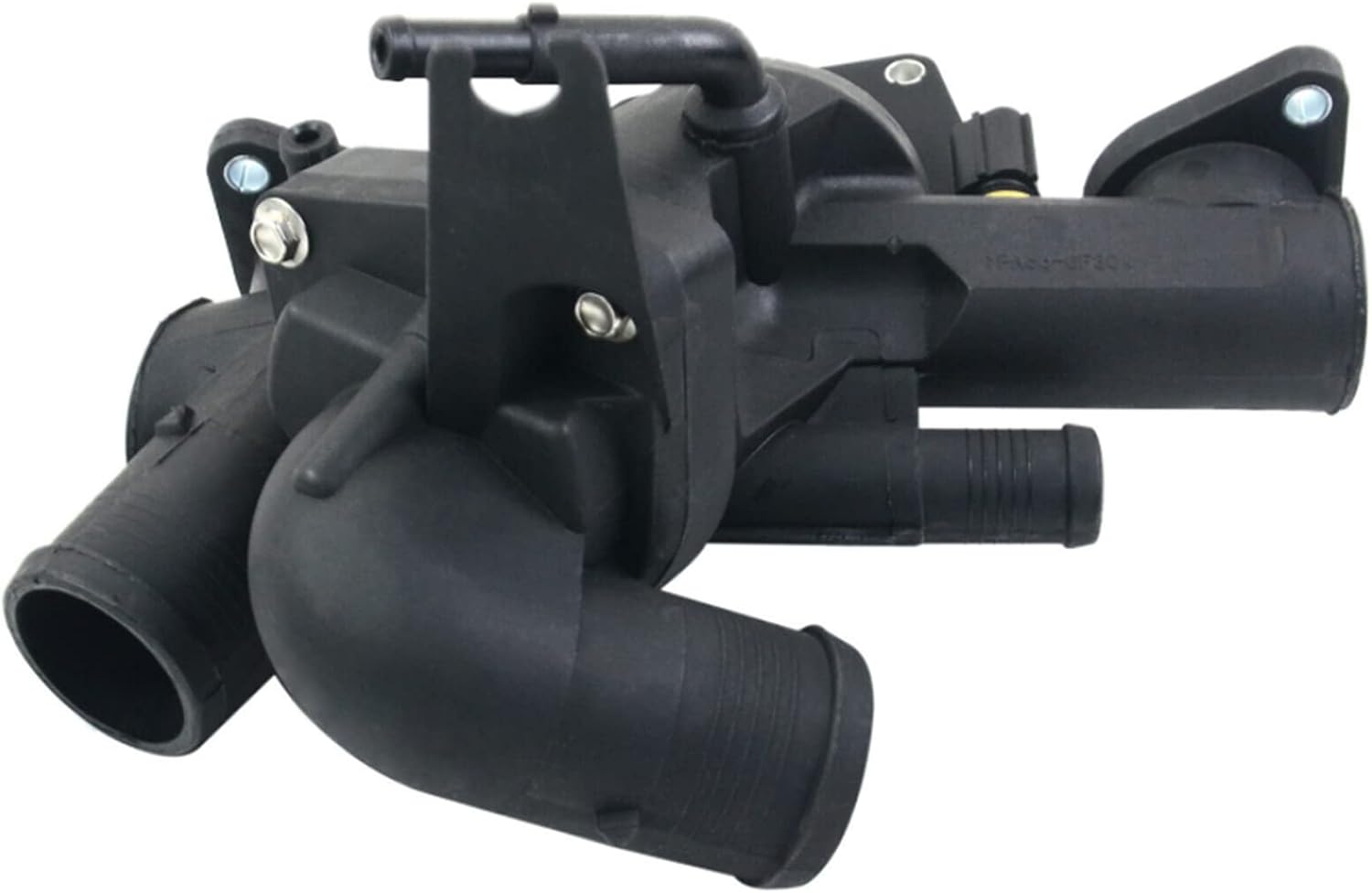 Conjunto de carcasa de termostato de refrigerante de motor compatible con Jaguar 4.2L 5.0L V8 Gas S-Type XF XJ8 XJR XK XK8 XKR Base OE# AJ811793