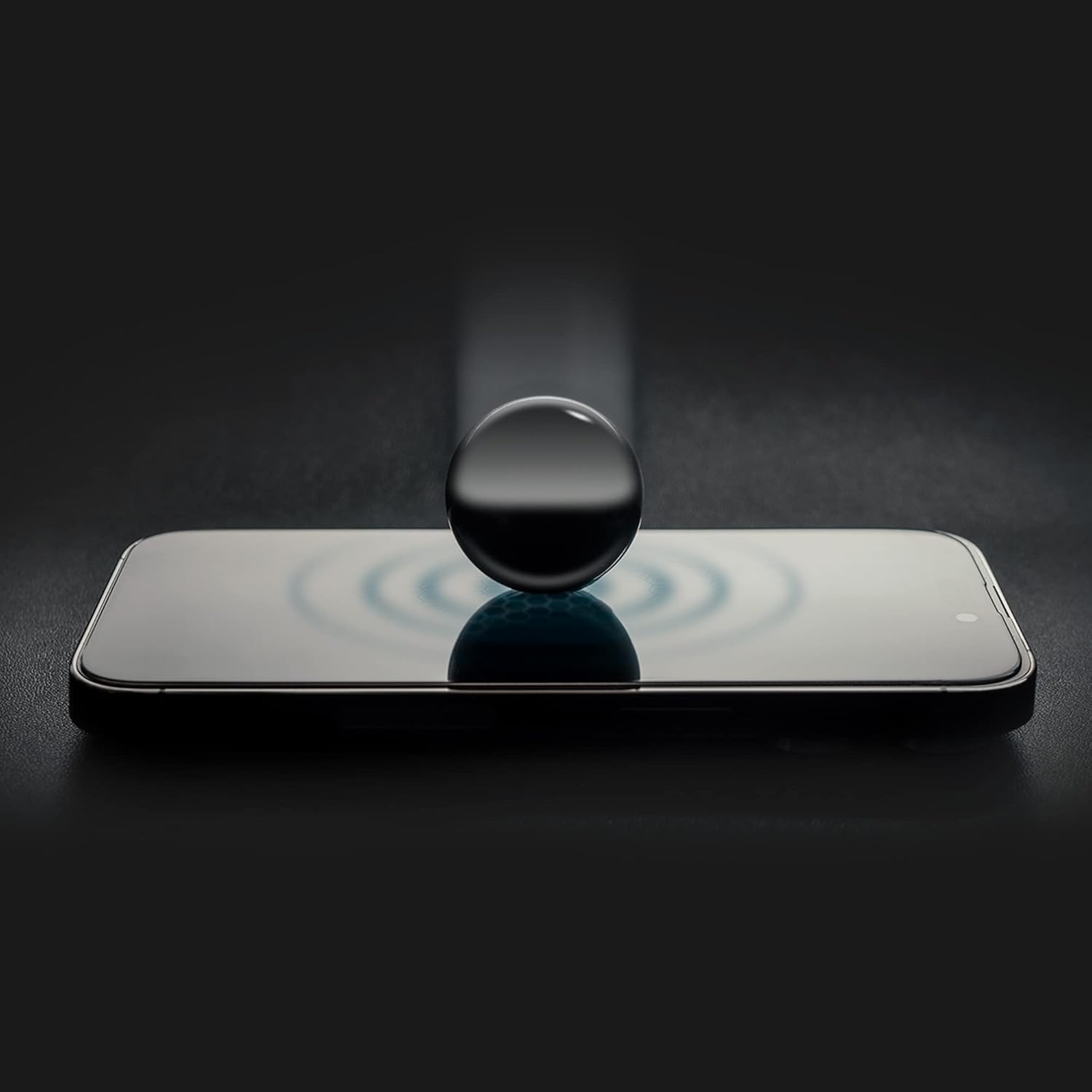 BodyGuardz Apex – Protector de pantalla para iPhone 14  iPhone 14 ProiPhone 13  iPhone 13 Pro – Tecnología de impacto extremo, antipolvo, fácil