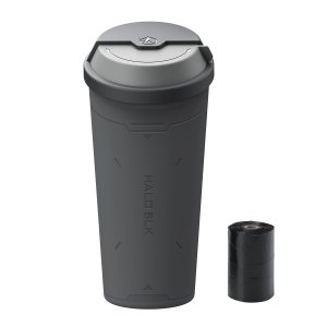 HALO BLK Cubo de basura Space Exploration Edition con tapa giratoria de 180 para Tesla Model 3YS, viene con 15 bolsas de basura biodegradables, HALO BLK Cubo de basura Space Exploration Edition con tapa giratoria de 180 para Tesla Model 3YS, viene con 15 bolsas de basura biodegradables,