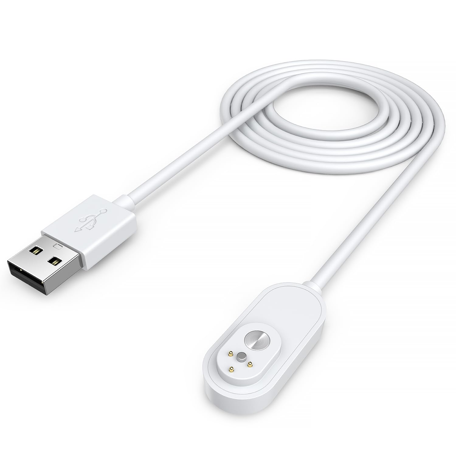 TUSITA Cable de carga magnético para interiores compatible con Arlo Ultra 1 2, Pro 3 4 5 2K – 3M, color blanco