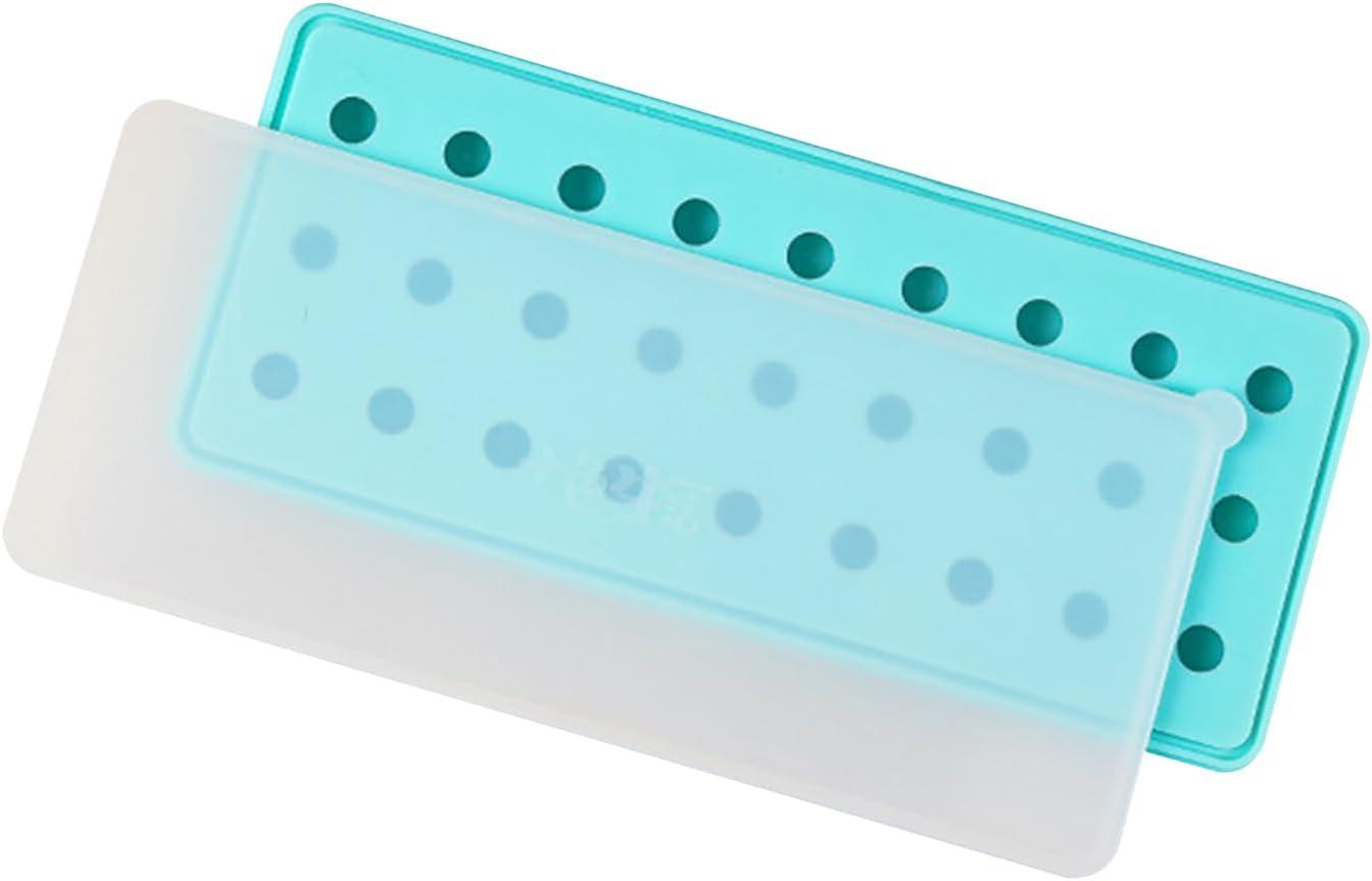 Molde de bandeja para cubitos de hielo, molde de leche de flujo amarillo de llenado de corazón, molde de pastel de luna de fusión lenta, cubo de