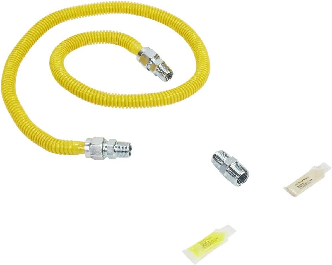 Whirlpool 30-48KITRC Kit de conectores originales OEM para gamas de gas  Reemplaza 1200186, 18001065, 30-48KITR, 30-48KITRA, AH1485650, EA1485650,