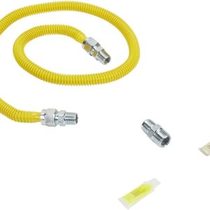 Whirlpool 30-48KITRC Kit de conectores originales OEM para gamas de gas Reemplaza 1200186, 18001065, 30-48KITR, 30-48KITRA, AH1485650, EA1485650, Whirlpool 30-48KITRC Kit de conectores originales OEM para gamas de gas Reemplaza 1200186, 18001065, 30-48KITR, 30-48KITRA, AH1485650, EA1485650,