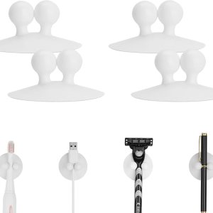 Soporte para cepillo de dientes para espejo, colgador de cepillo de dientes eléctrico montado en la pared para baño, gancho multifuncional Soporte para cepillo de dientes para espejo, colgador de cepillo de dientes eléctrico montado en la pared para baño, gancho multifuncional