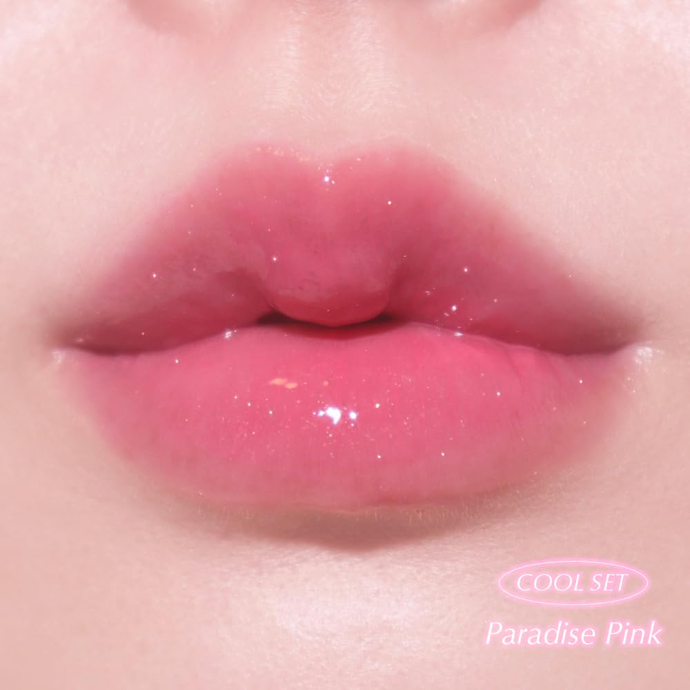 Keep In Touch Jelly Plumper Tint Tea & Twinkle  Brillo de labios antiadherente de larga duración  Tinte de labios coreano vegano y libre de crueldad