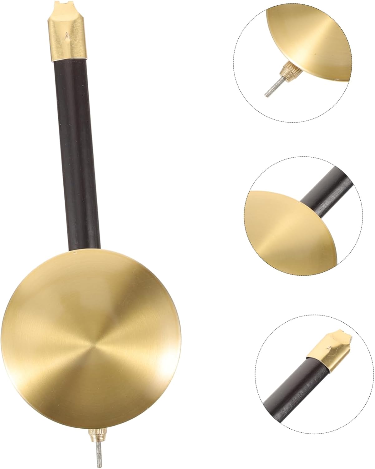 Péndulo de metal para reloj de pared Piezas de reloj de metal Reloj de repuesto de reloj de pared Péndulo Reloj de pared Suministro de reloj