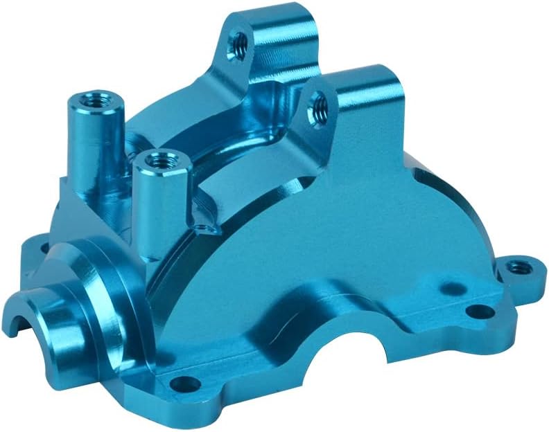 RcAidong Aluminio delantero trasero diferencial caja caja de cambios cubierta superior para Tamiya TT-02 TT-02D TT-02B TT-02FT actualización piezas