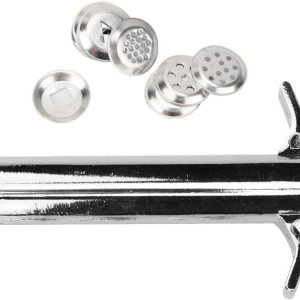 Extrusora de arcilla, extrusora de pasta de azúcar de acero inoxidable, juego de herramientas de decoración de fondant, cerámica y cerámica, Extrusora de arcilla, extrusora de pasta de azúcar de acero inoxidable, juego de herramientas de decoración de fondant, cerámica y cerámica,