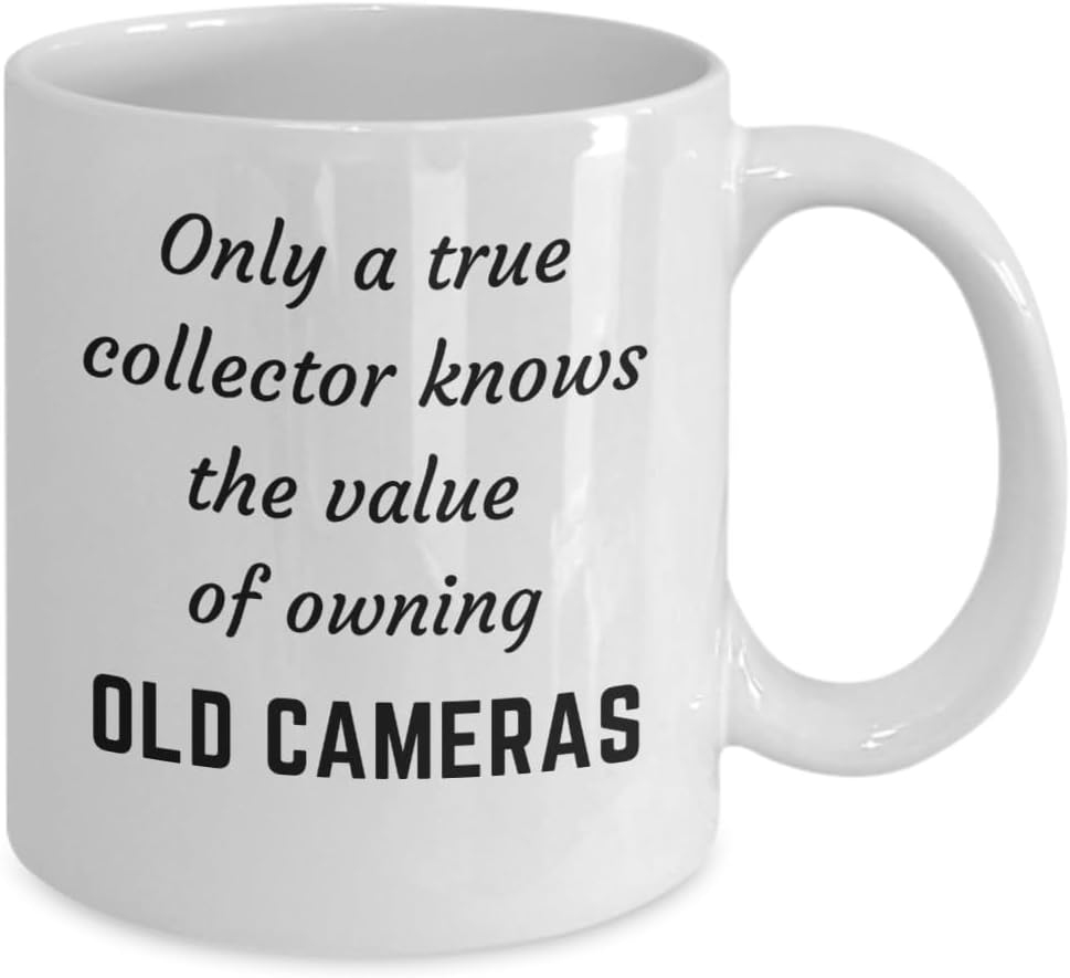 Old Camera Collector coffee mug