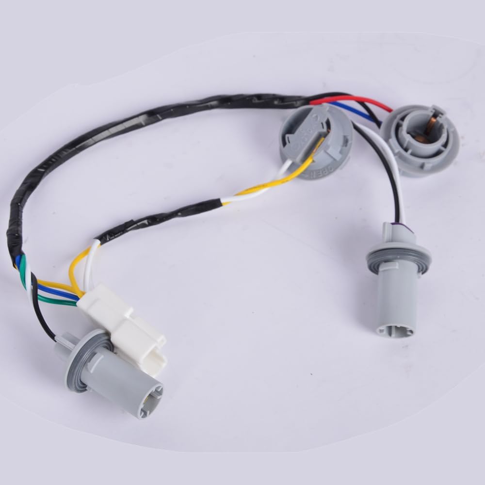 92450-3Q000 92450 3q000 3q000 Lámpara de luz trasera, soporte de enchufe y cable compatible con Hyundai Sonata 2011-2014, reemplaza 92450-3Q000