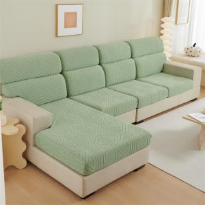 INFLAG Fundas de sofá en forma de L, fundas de sofá mágicas, funda de sofá chaise lounge, funda elástica con banda elástica, protector de muebles INFLAG Fundas de sofá en forma de L, fundas de sofá mágicas, funda de sofá chaise lounge, funda elástica con banda elástica, protector de muebles