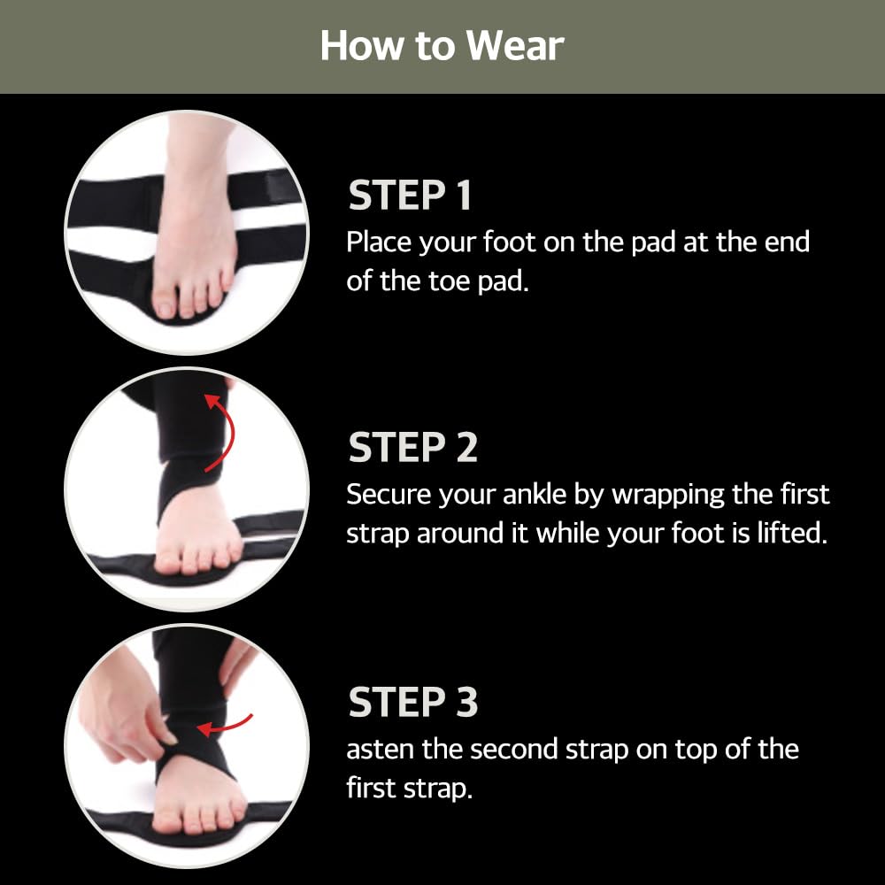 Dropfoot Braces Tipo 3 – Estabilizador de pie usado con zapatos, evita la inversión de los pies, equipo médico ortopédico, material ligero con