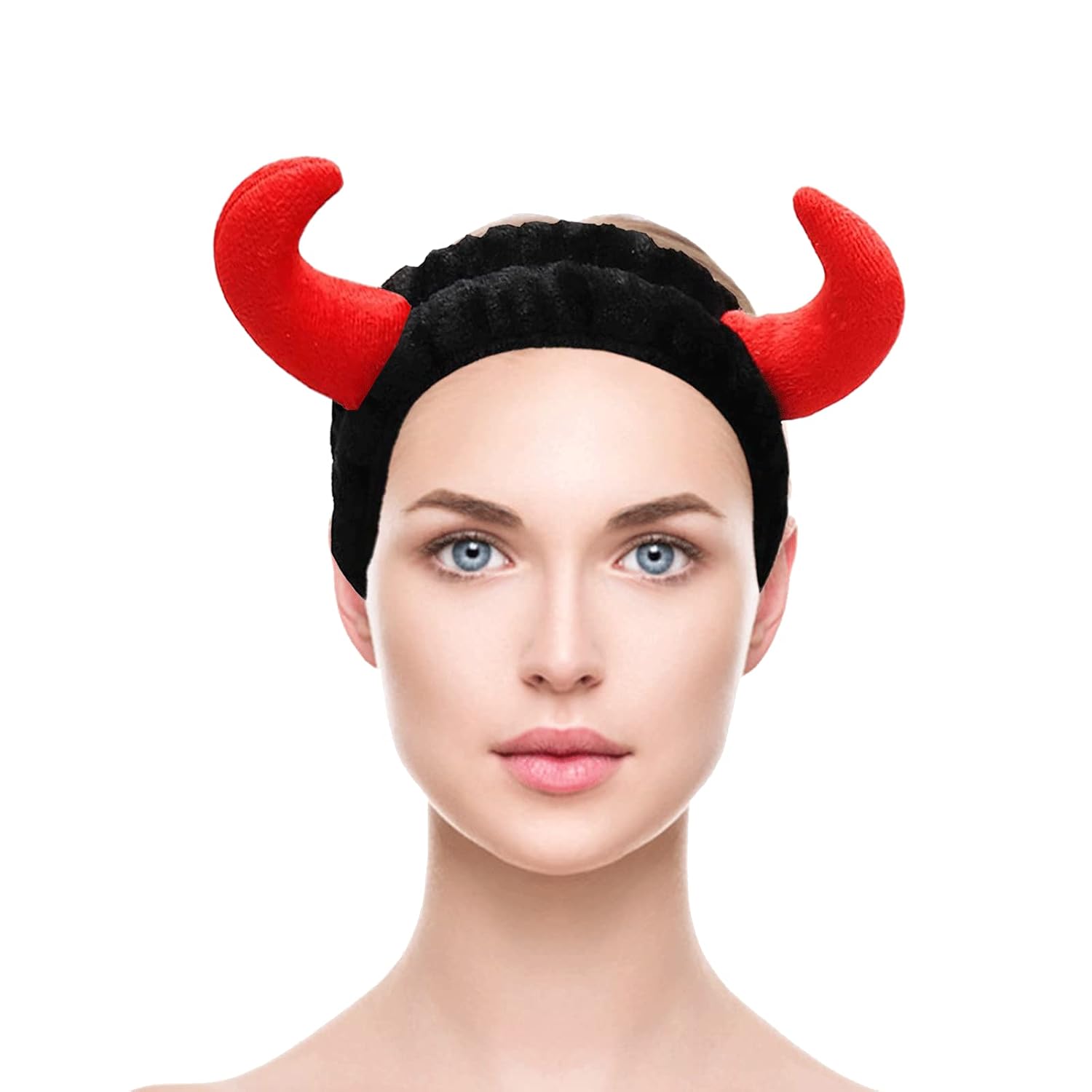 Qusmeiyici 3 diademas de tamaño pequeño para el cuidado de la piel, diadema de maquillaje para lavar la cara, diademas para mujeres, diadema de