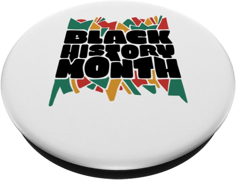 BLACK HISTORY IS AMERICAN HISTORY Month African Pride Meme PopSockets Standard PopGrip