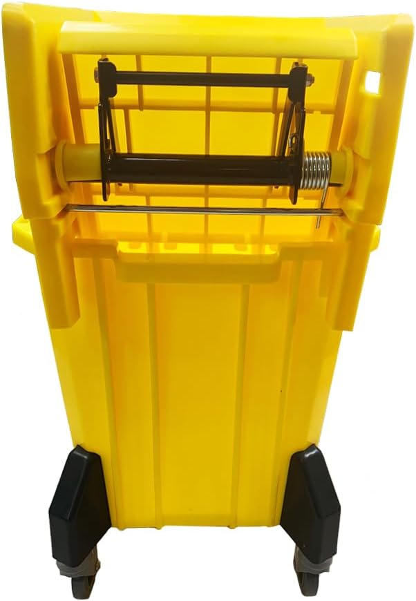 fregona cubo Deluxe prensa lateral Wringer 42L comerial limpieza residencial
