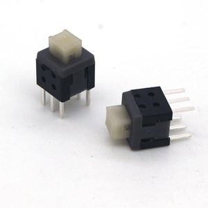Rocker Switch 10pcs Small Micro self Locking Switch 5.8 * 5.8mm wit 6 feet with Lock Touch Switch Button Switch Flat Head White Head Switch Rocker Switch 10pcs Small Micro self Locking Switch 5.8 * 5.8mm wit 6 feet with Lock Touch Switch Button Switch Flat Head White Head Switch