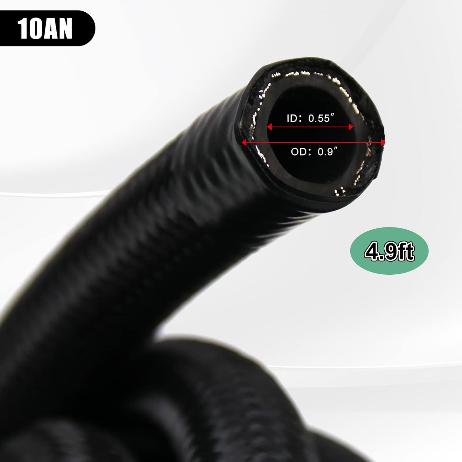 Sporacingrts Universal Car 2 Port Oil Catch Can AN10 con soporte de montaje y mangueras trenzadas