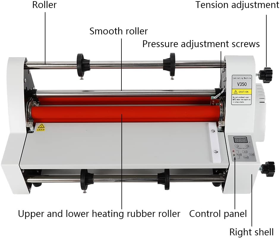 Laminador de laminado en frío caliente Máquina laminadora térmica comercial Máquina laminadora térmica de un solo lado Máquina laminadora térmica