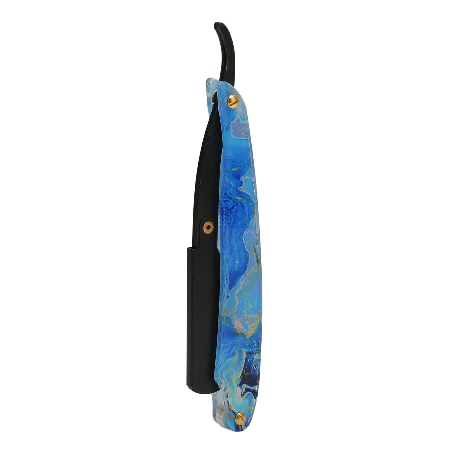 Sonew Barber Straight Edge Razor Holder Acrylic Handle Face Hair Recorte Afeitado Razor Holder Sin Cuchillas