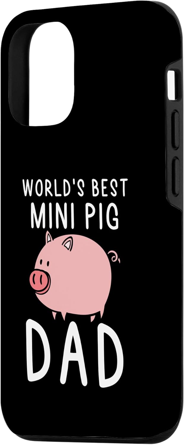 iPhone 14 Pro World’s Best Mini Pig Dad  Miniature Pig Owner Case