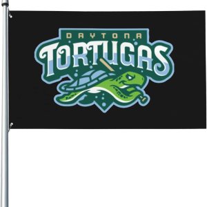 Daytona Tortugas Flag 3x5ft, Home Garden Flag, Suitable For Indoor Or Outdoor Daytona Tortugas Flag 3x5ft, Home Garden Flag, Suitable For Indoor Or Outdoor