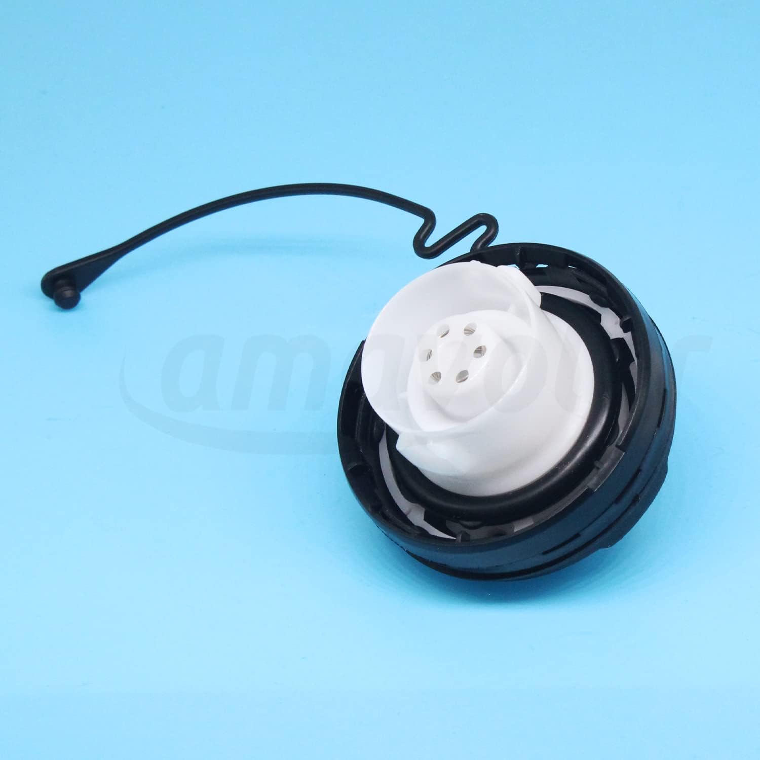 Amavoler 77300-47010 Tapa de gasolina Accesorio de repuesto para Toyota-Corolla Camry Highlander 4Runner Avalon Matrix Sequoia Sienna Solara Tacoma