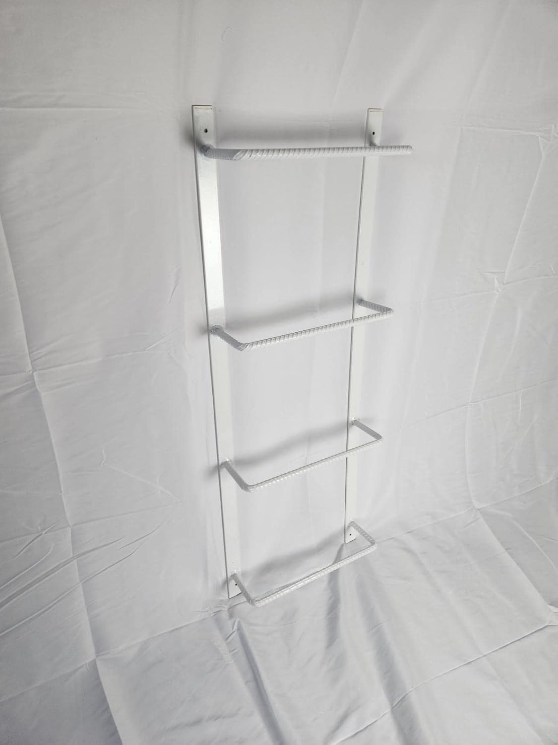 Escalera de salida para sótano con pernos, escalera de pozo de acero para ventana de egreso permanente, resistente, se adapta a todas las ventanas