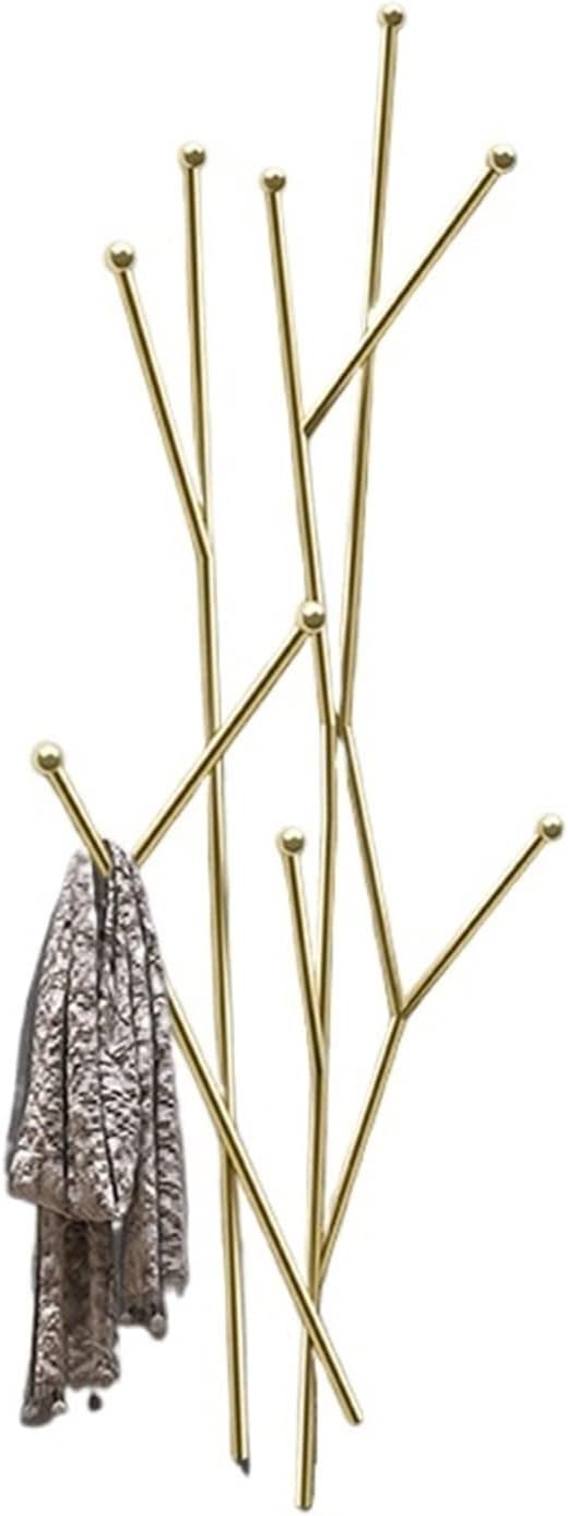 Ganchos de pared para colgar abrigos, ganchos decorativos para el hogar, ganchos modernos (color estilo 2)