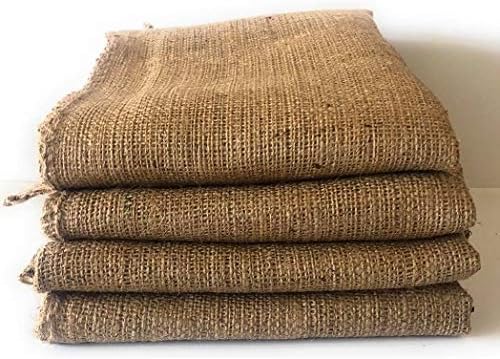 Bolsas de arpillera Sacos de patata 18″ x 30″ (4PACK) Bolsas de cultivo para césped y jardinería – Se envía desde Estados Unidos