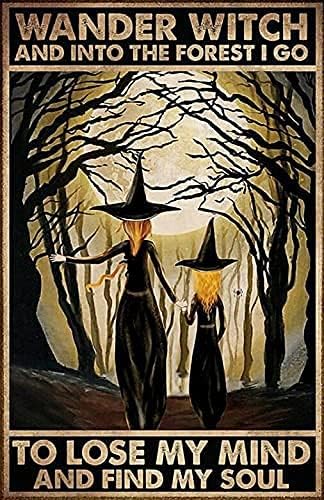 Rompecabezas Wander Witch and into The Forest I go to Lose My Mind and Find My Soul Puzzles para adultos y familias Rompecabezas de madera de 500