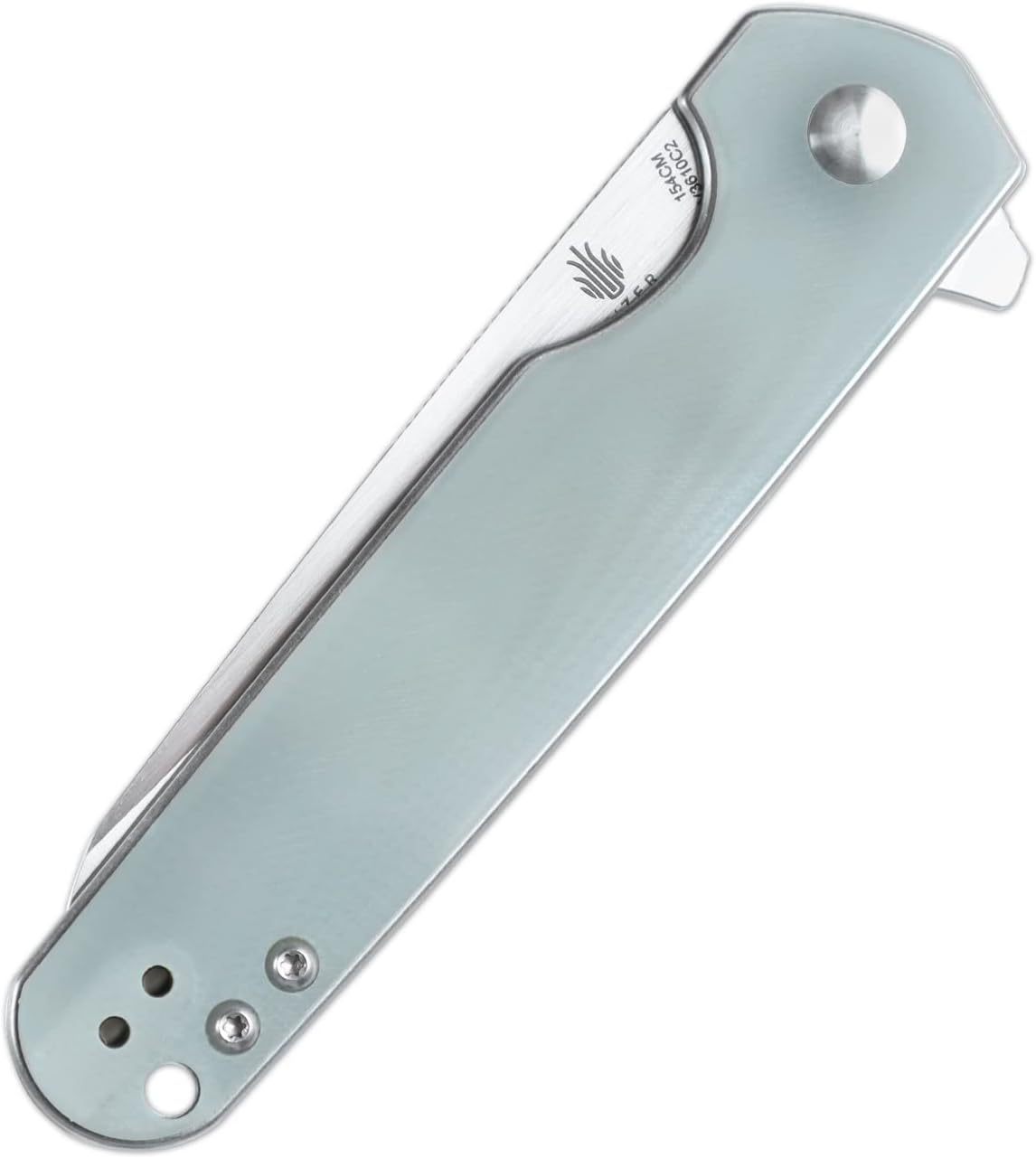Kizer LP EDC Cuchillo de bolsillo G10 Mango 154CM Cuchillo plegable de acero, Flipper Herramientas al aire libre V3610C2