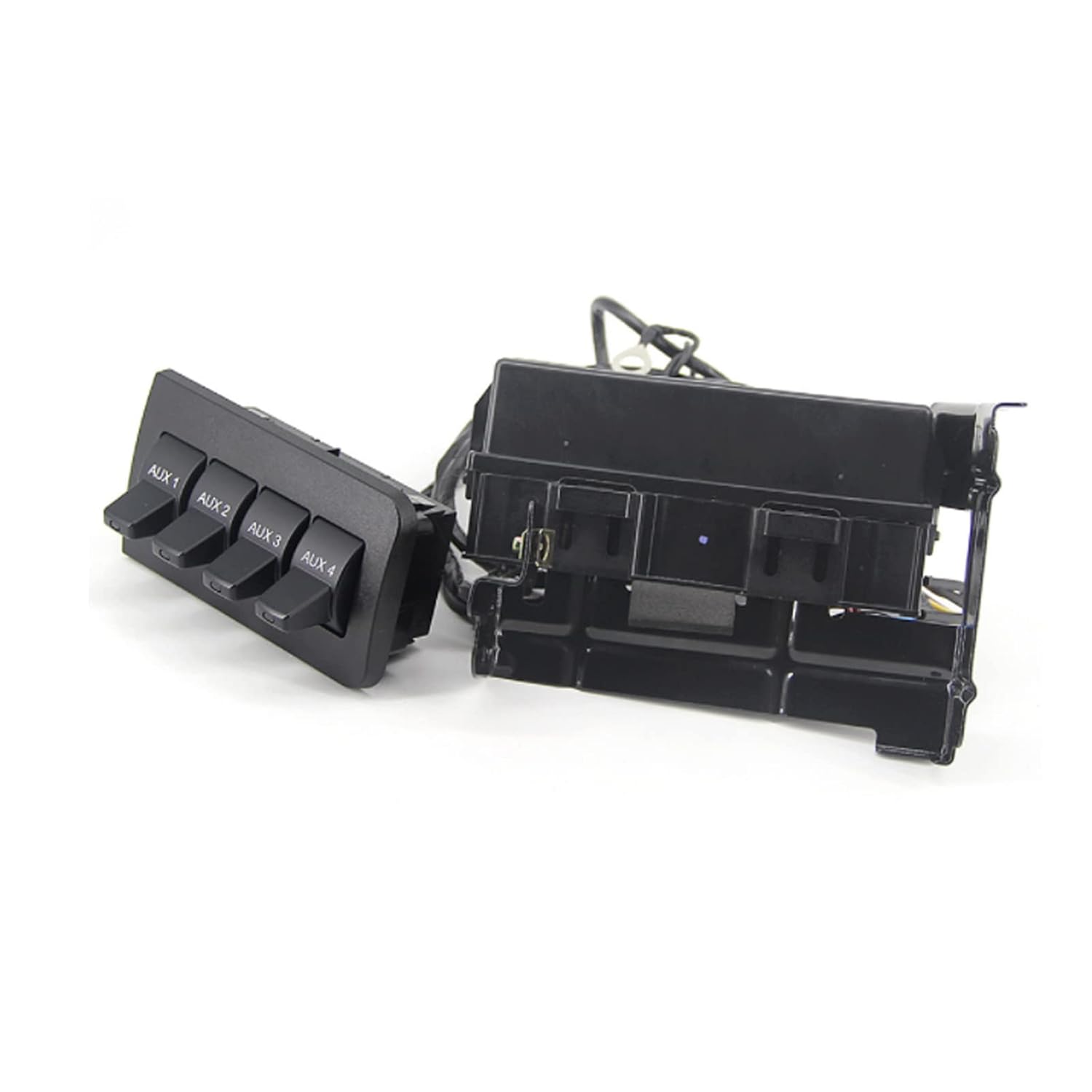 Gelunxin – Kit de panel de interruptor auxiliar para salpicadero compatible con Ford F250 F350 F450 F550 F650 F750 F750 Super Duty 2011-2016