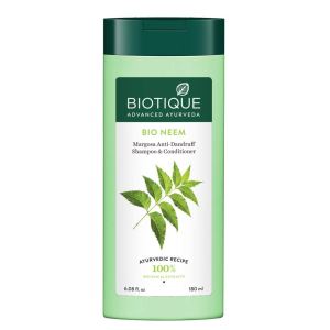 Biotique Bio Neem Margosa Champú y Acondicionador Anticaspa, 6.1 fl oz Biotique Bio Neem Margosa Champú y Acondicionador Anticaspa, 6.1 fl oz