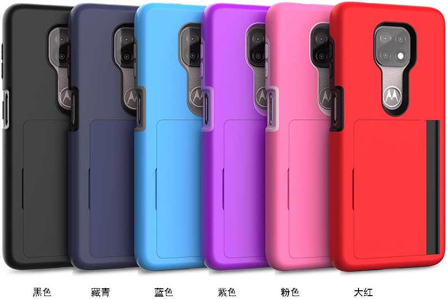 Moto G Power 2021 Edition – Funda protectora híbrida de silicona para Motorola Moto G Power 2021 Edition – Gris