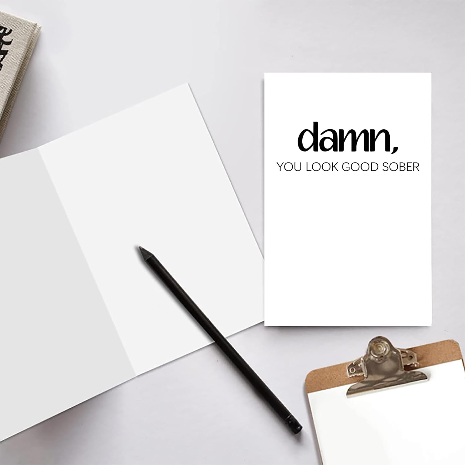 VvOoOvV Tarjeta de recuperación de sobriedad grosera para él y ella, divertidas tarjetas de aniversario sobrias para novias, novios, regalos de