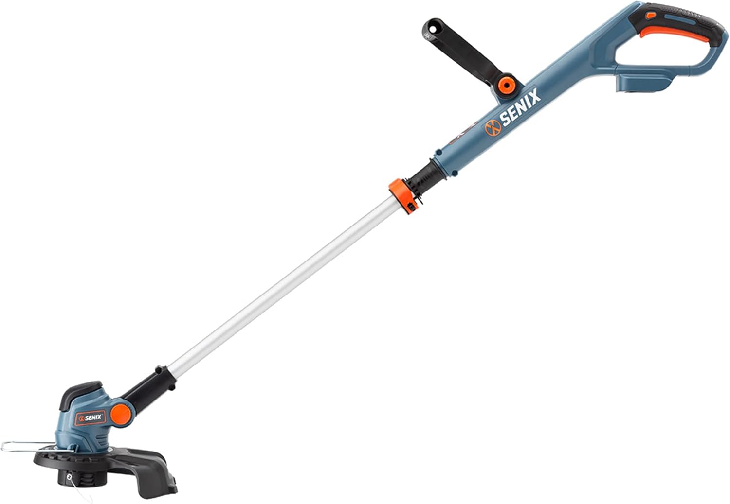 SENIX X2 Wacker inalámbrico de 20 voltios máximos* para malezas, recortadora de césped y bordeadora, eje dividido desmontable, ancho máximo de corte